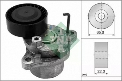 WILMINK GROUP wg1253544 -  Натяжная планка, поликлиновой ремень